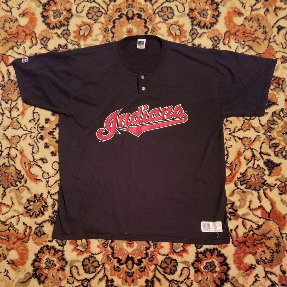 VTG Russel Athletic Cleveland Indians Polo